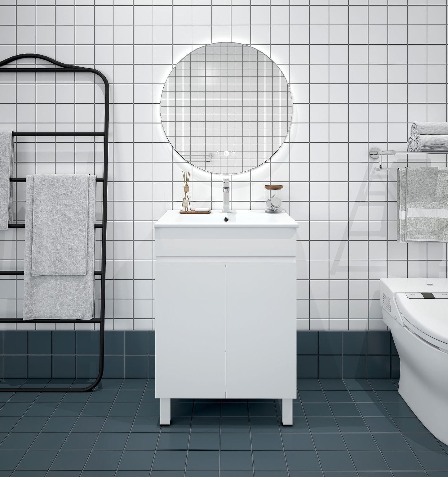 BIANCA PVC FREESTANDING