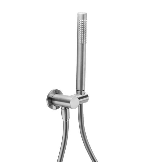 City Life Inox Slim Hand Shower With Adjustable Union
