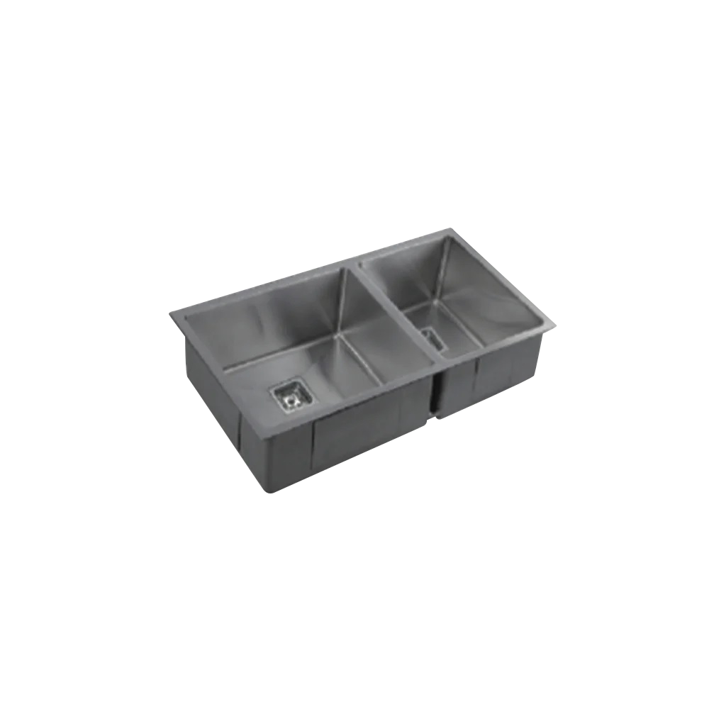 INOX 1 1/2 LEFT BOWL UNIVERSAL SINK 670 x 440