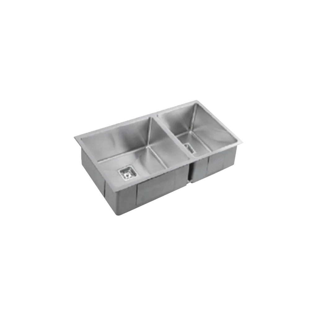 INOX 1 1/2 LEFT BOWL UNIVERSAL SINK 670 x 440