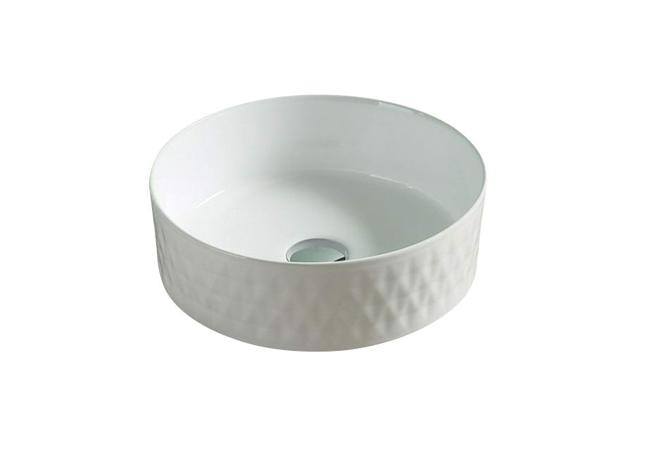 Ollia Diamond Fine Ceramic Above Counter Basin