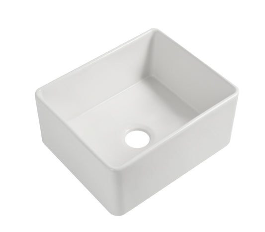 Rocca Fine Fireclay Farm House Buttler Sink 610mm x 459mm x 254mm