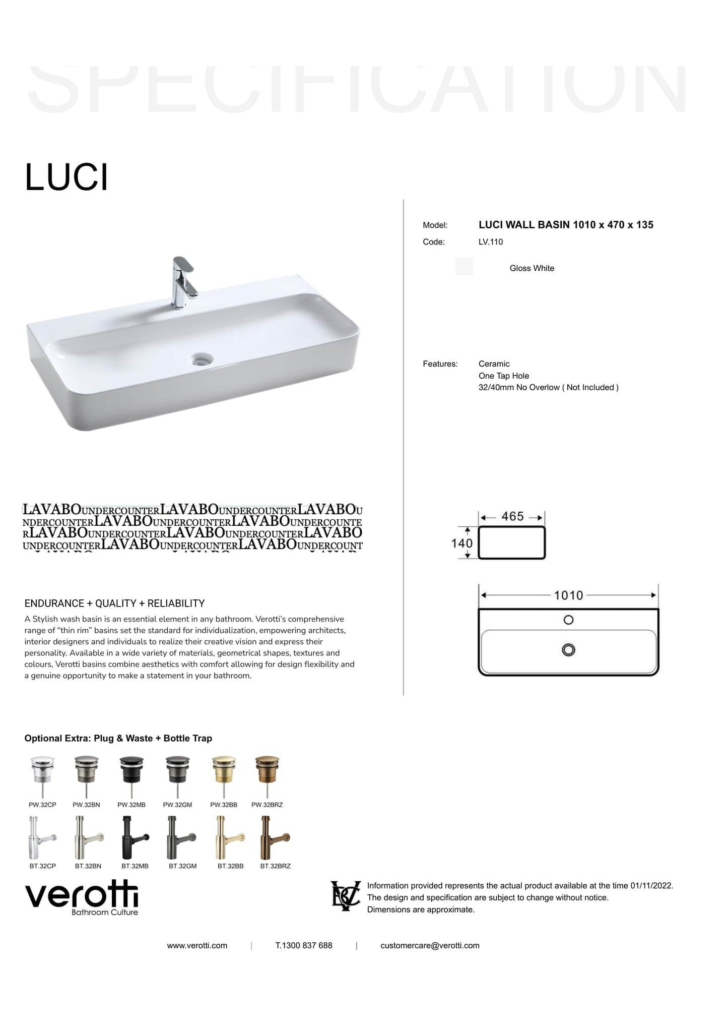 LUCI (1010, 470, 135)