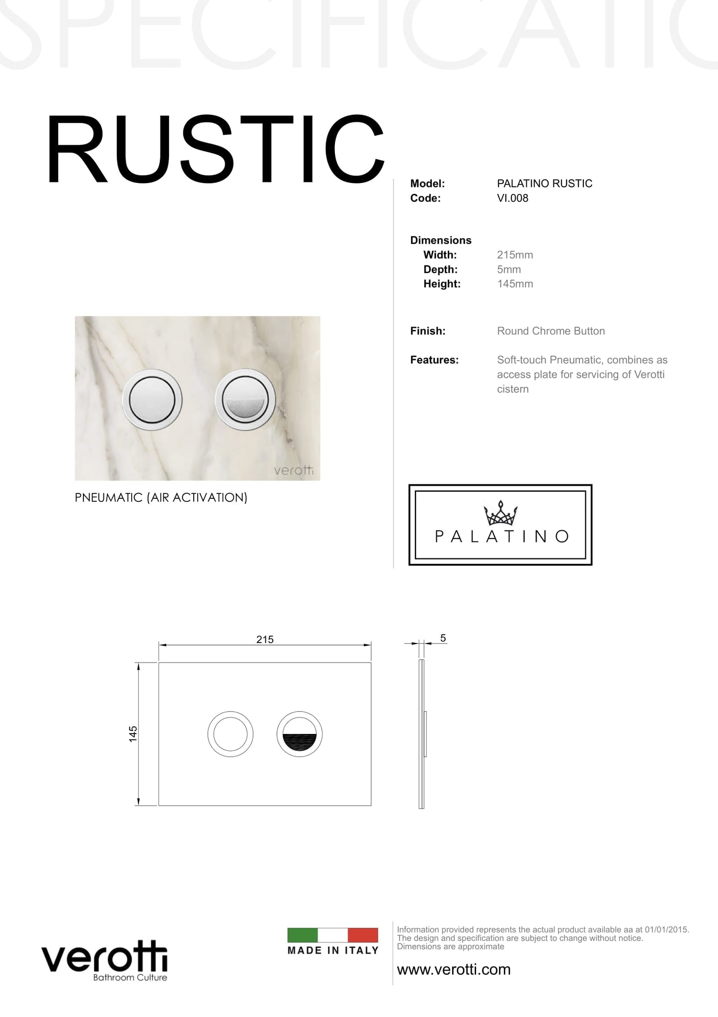 PALATINO RUSTIC | GLASS