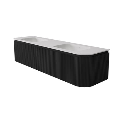 Estella Modern Wall Hung Vanity PVC Cabinet 1800mm