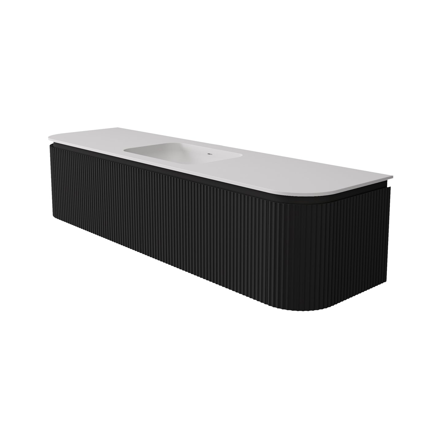 Estella Modern Wall Hung Vanity PVC Cabinet 1800mm