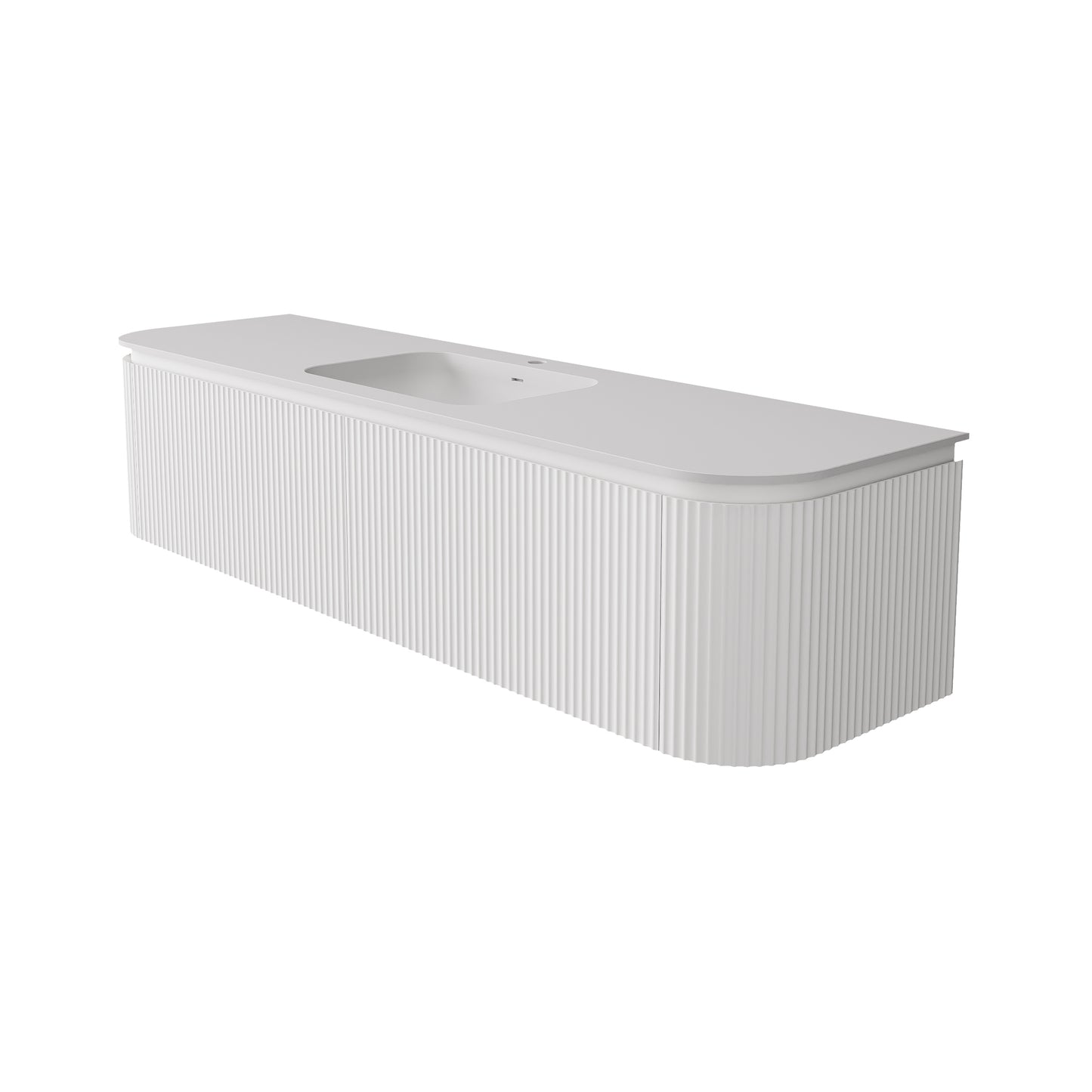 Estella Modern Wall Hung Vanity PVC Cabinet 1800mm