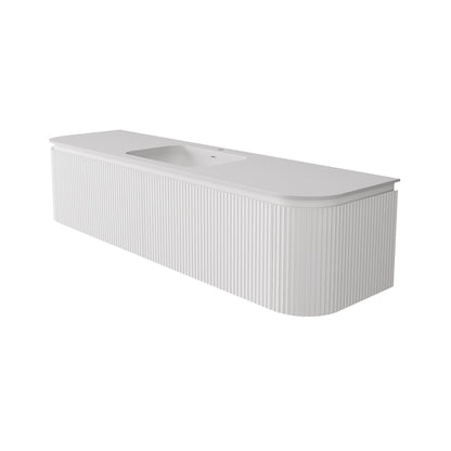 Estella Modern Wall Hung Vanity PVC Cabinet 1800mm