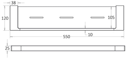 Ceram Shelf Metal