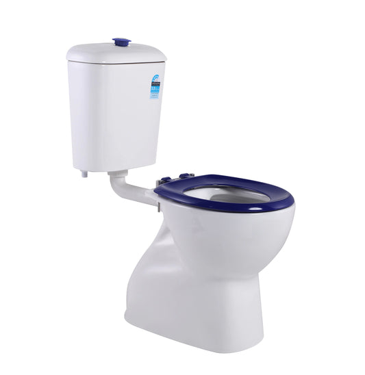 Carrida Care Box Rimless Flushing Pan LK-CR021P-Blue