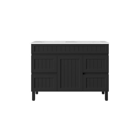 Archill Federation Free Standing PVC Cabinet with soft closing doors LK-FA124DL-MB