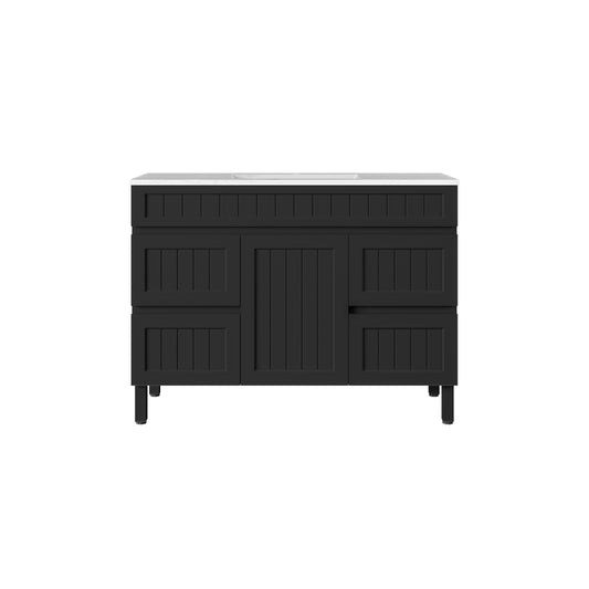 Archill Federation Free Standing PVC Cabinet with soft closing doors LK-FA124L-MB