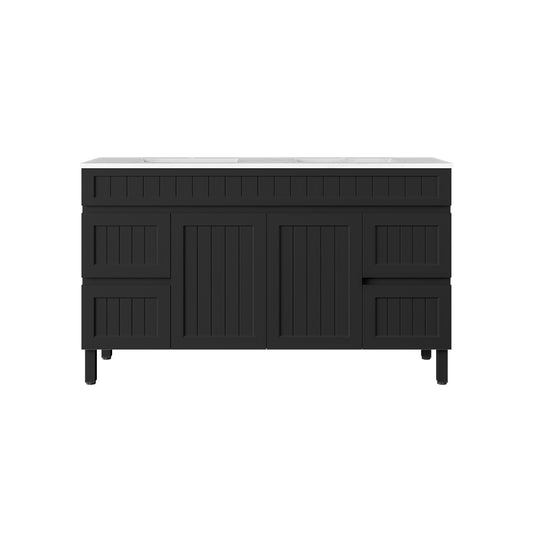 Archill Federation Free Standing PVC Cabinet with soft closing doors LK-FA154L-MB