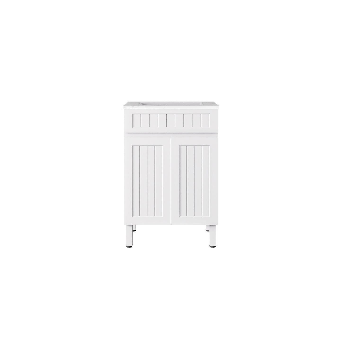 Archill Federation Free Standing PVC Cabinet with soft closing doors LK-FA64L-MW