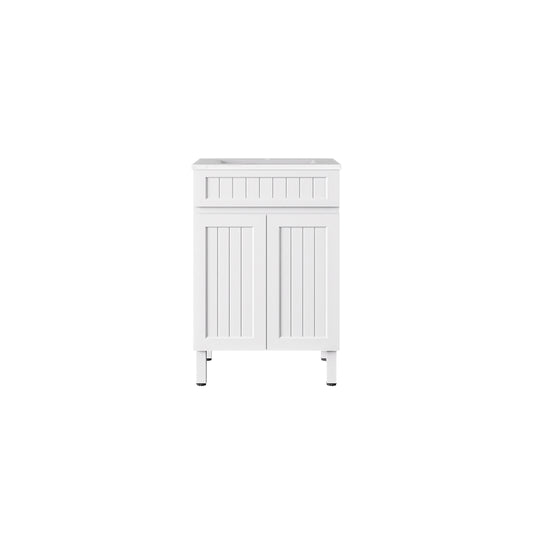 Archill Federation Free Standing PVC Cabinet with soft closing doors LK-FA64L-MW