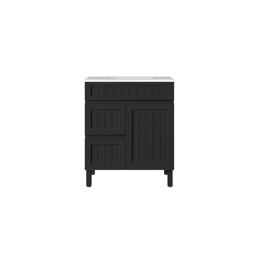 Archill Federation Free Standing PVC Cabinet with soft closing doors LK-FA74LL-MB