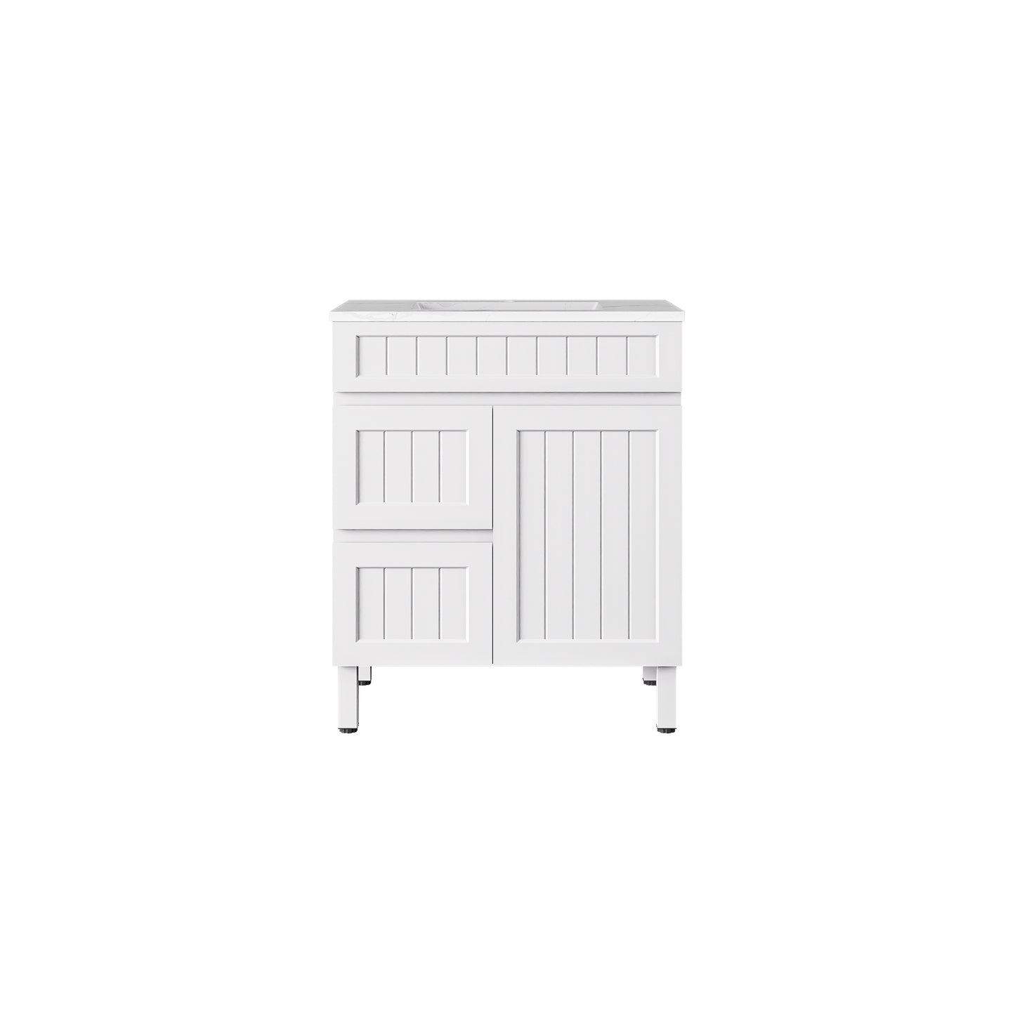 Archill Federation Free Standing PVC Cabinet with soft closing doors LK-FA74LL-MW