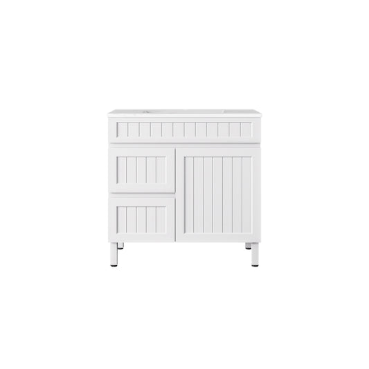 Archill Federation Free Standing PVC Cabinet with soft closing doors LK-FA94LL-MW