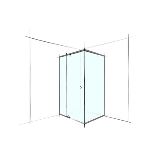 AGED CARE CUSTOM SEMI-FRAMELESS SQUARE CORNER SET-IN - PRICE STARTING FROM