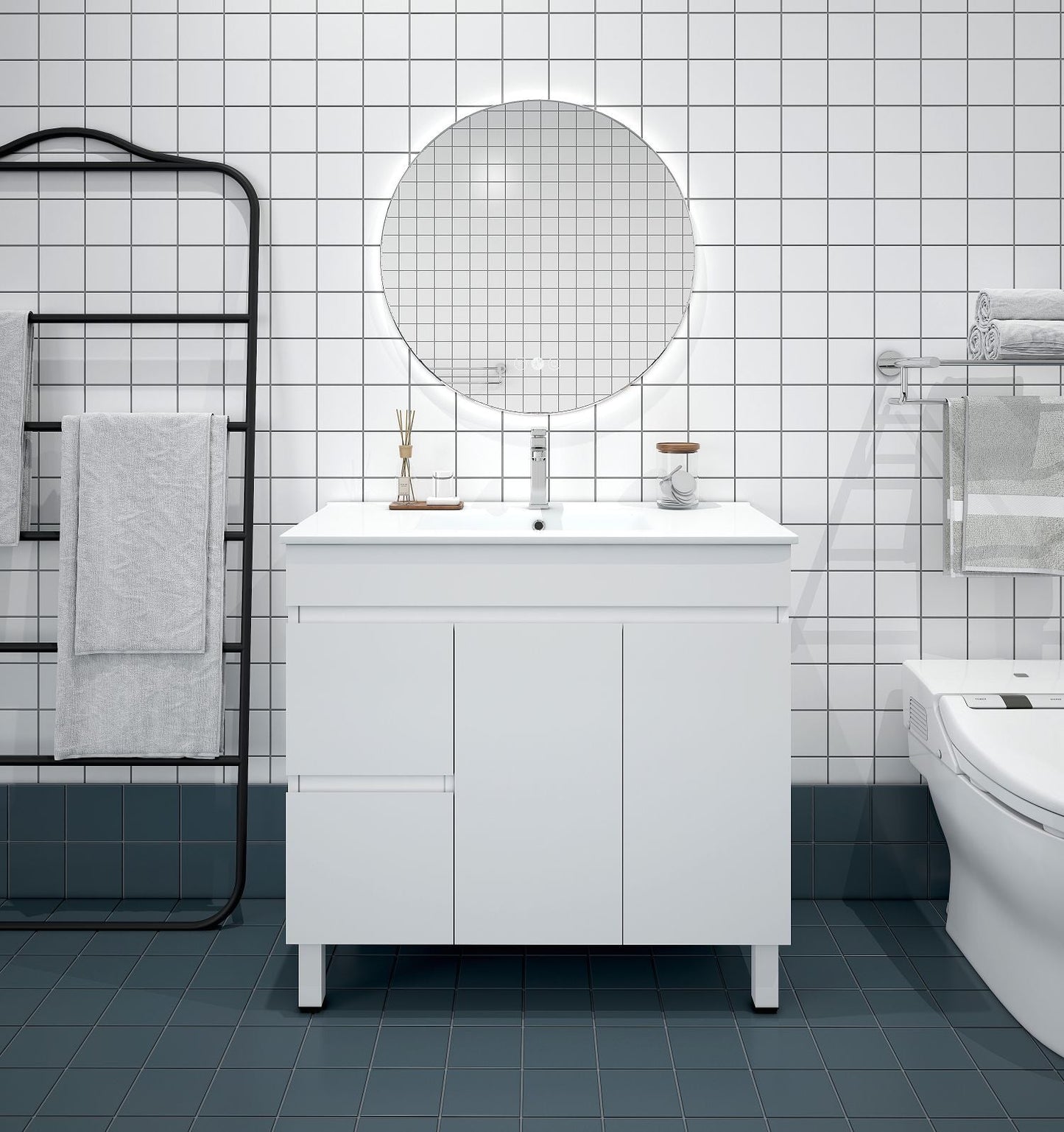 BIANCA PVC FREESTANDING