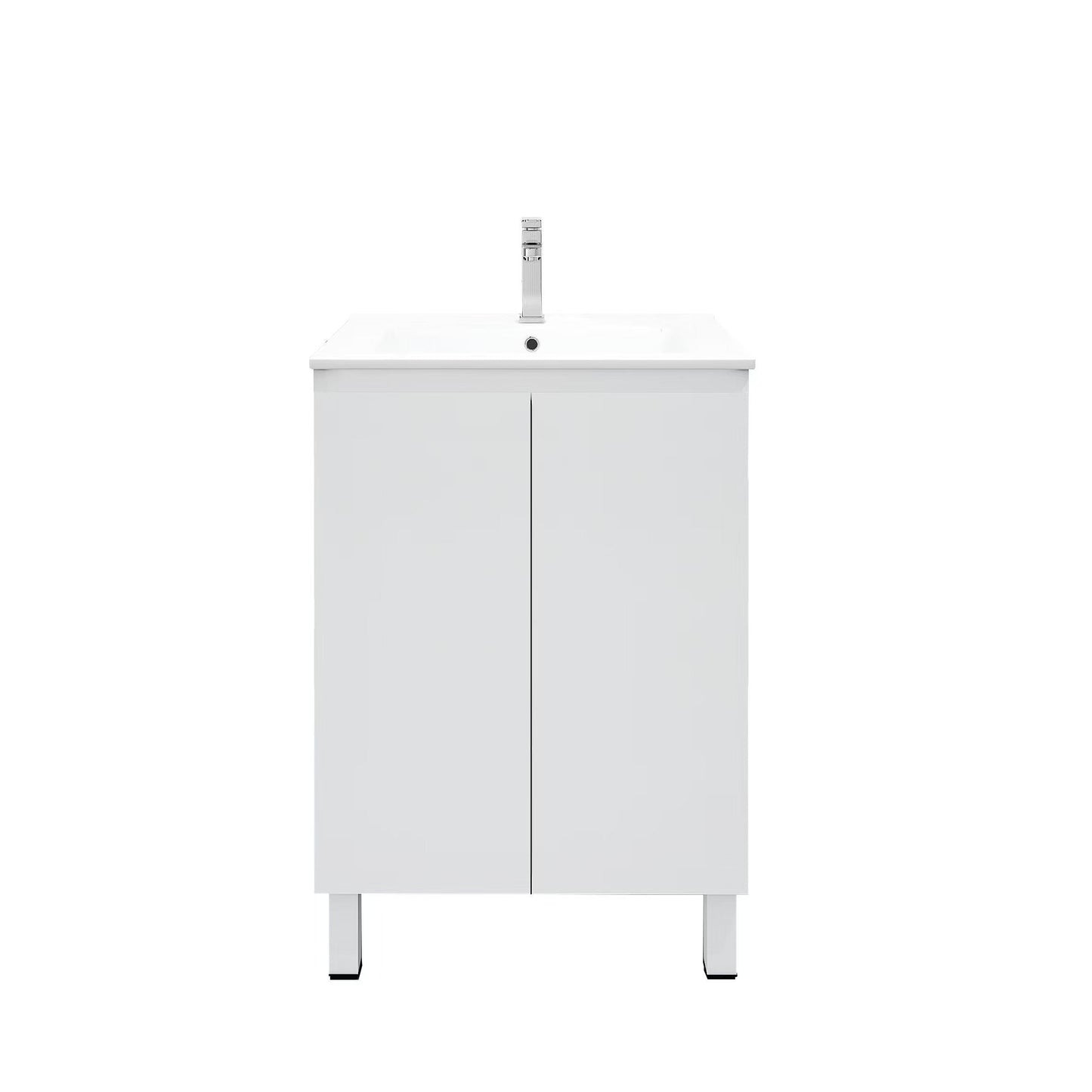 BIANCA 600mm MDF Slim Freestanding Vanity