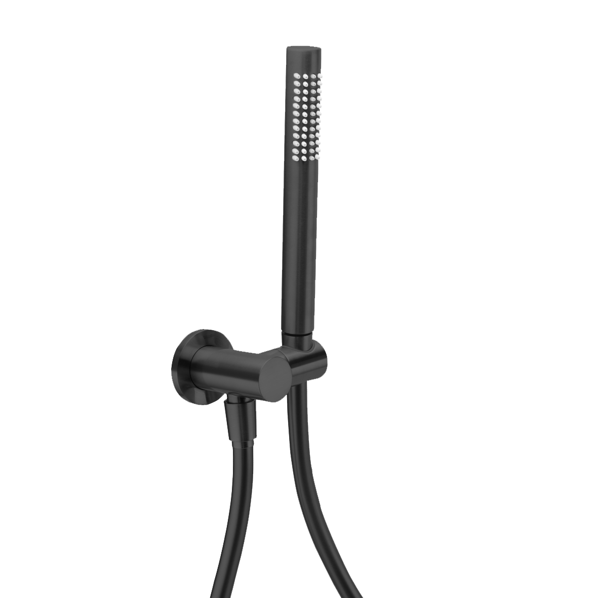 City Life Inox Slim Hand Shower With Adjustable Union