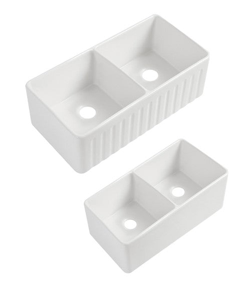Rocca Fine Fireclay Farm House Buttler Sink 835mm x 459mm x 254mm
