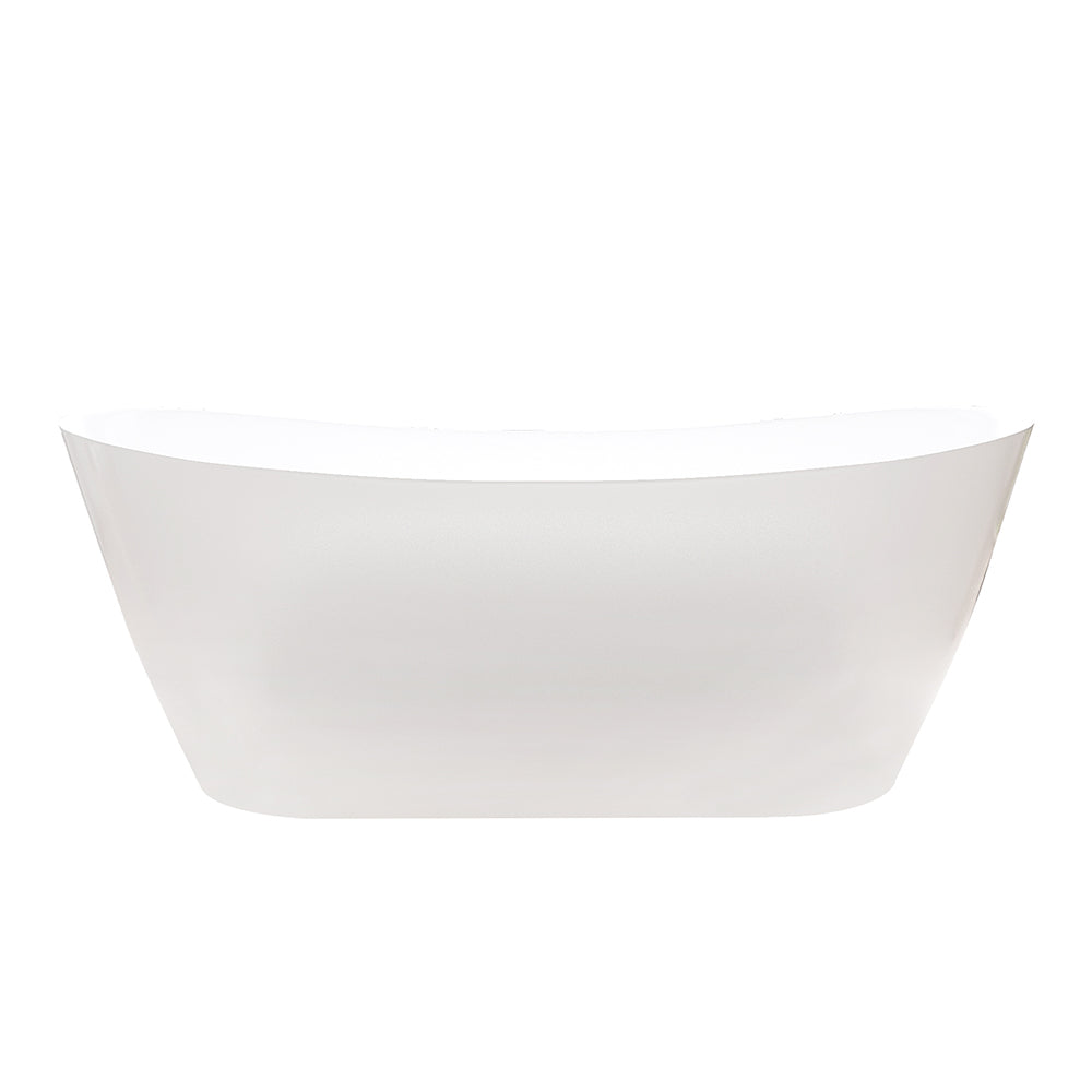 Disney Ultra-Thin Freestanding Bathtub - Gloss White 1500mm, 1700mm