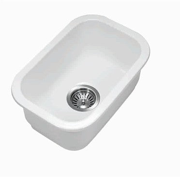 Elba Fine Fireclay Bar Sink - 330mm x 483mm x 203mm
