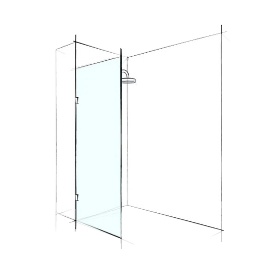 Verotti Home Frameless Fixed Panel