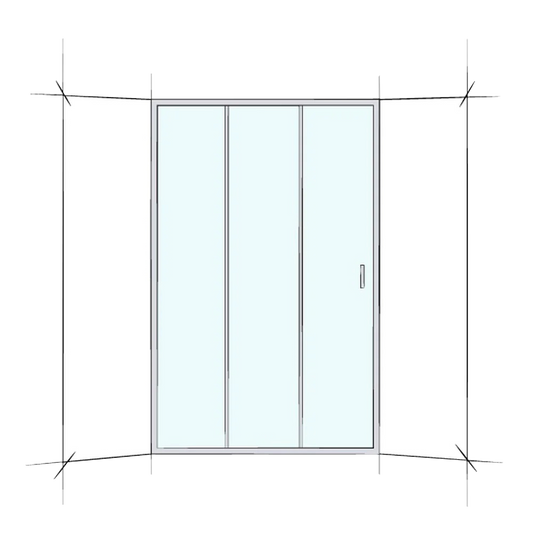 Custom Framed Sliding Wall-To-Wall (2 Door Sliding)