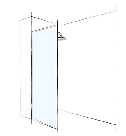 Custom Frameless Fixed Panel