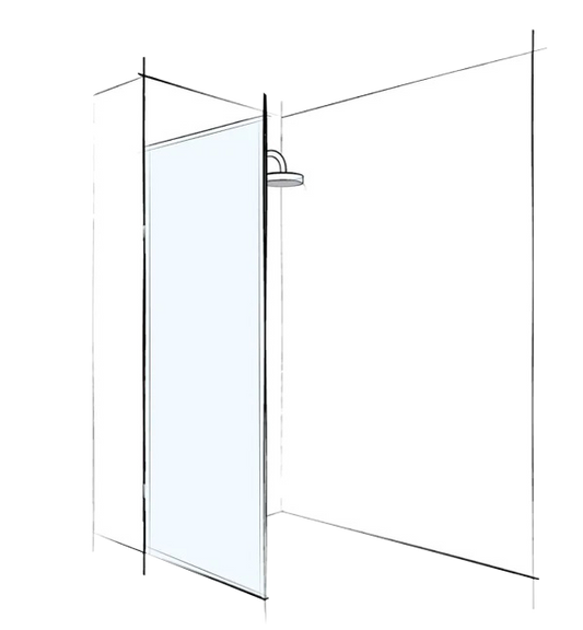 Custom Frameless Fixed Panel