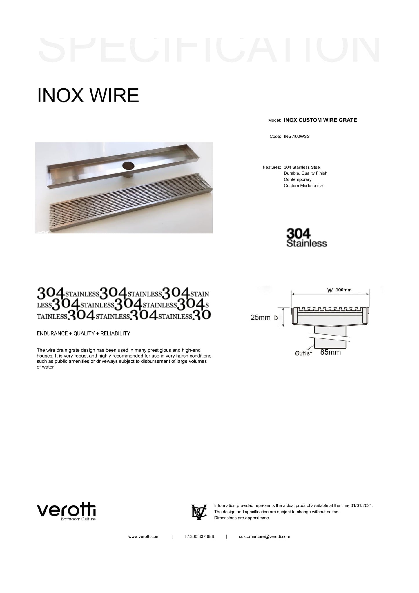 INOX DESIGN 100 - Custom Made