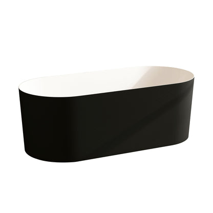 ISEO Freestanding Bathtub - Gloss White 1300mm, 1400mm, 1500mm, 1600mm, 1700mm