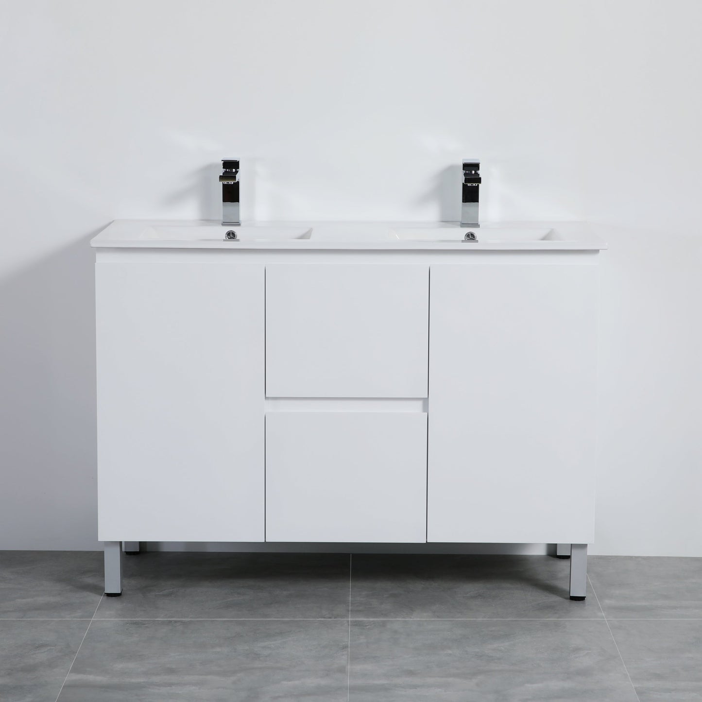 Alpha Free Standing Vanity with soft closing