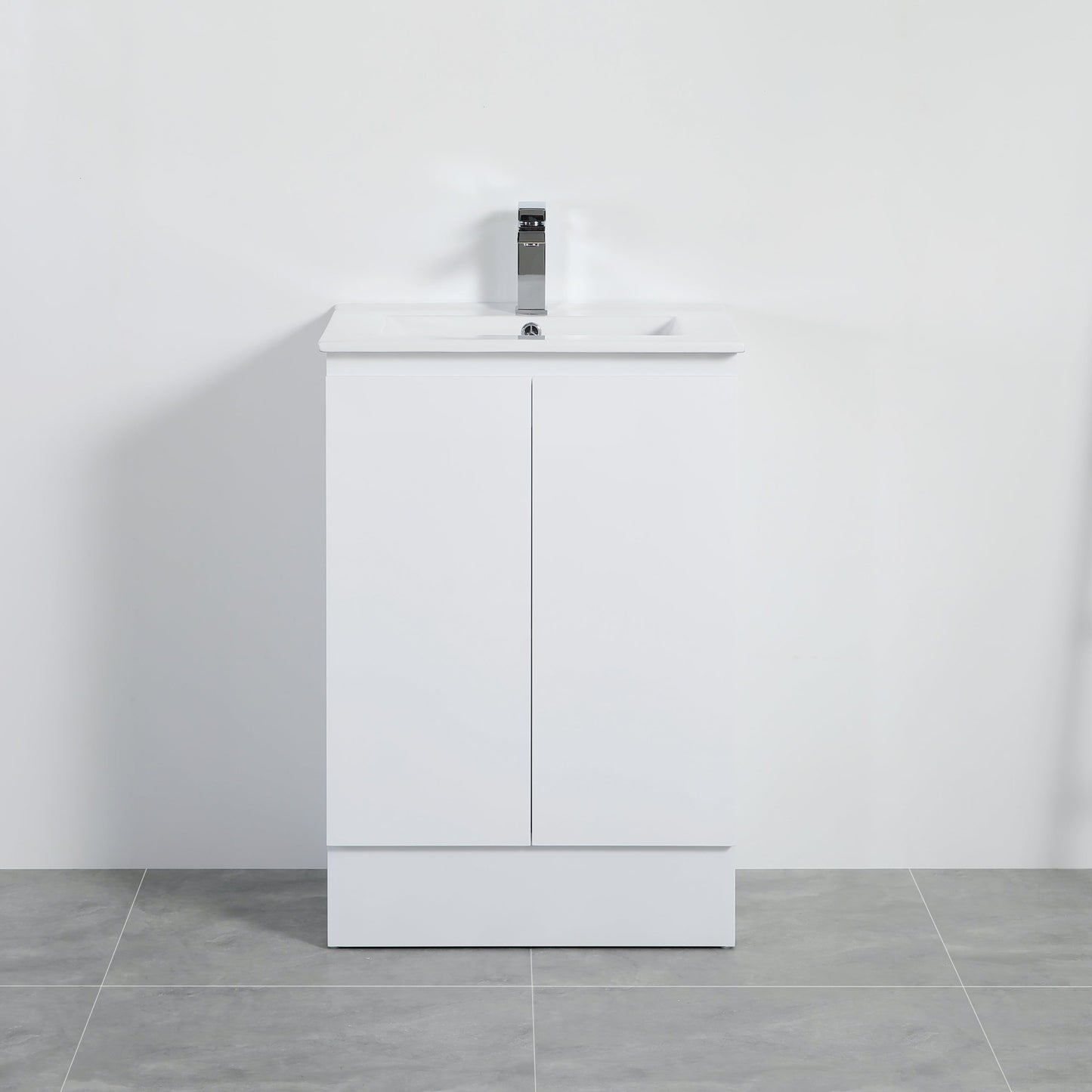 Alpha Free Standing Vanity with soft closing