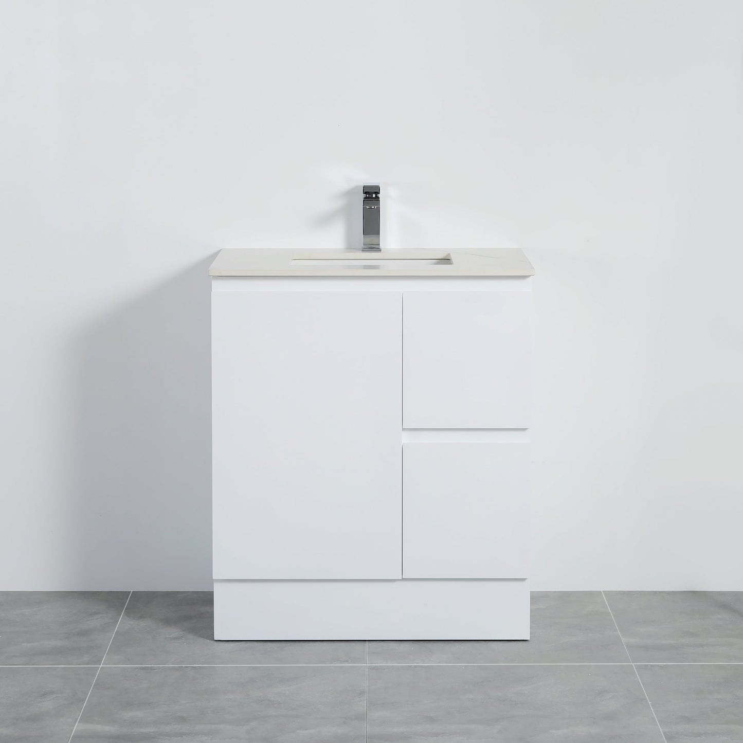 Alpha Free Standing Vanity with soft closing