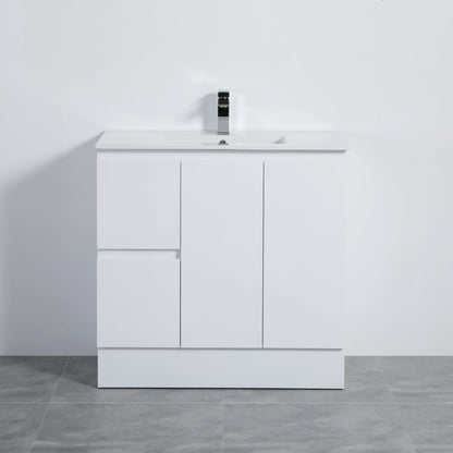 Alpha Free Standing Vanity with soft closing