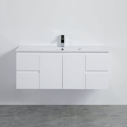 Alpha Wall Hung Vanity with soft closing