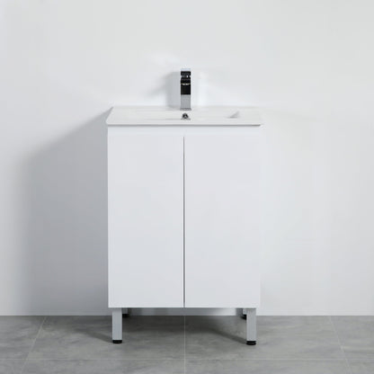 Alpha Free Standing Vanity with soft closing