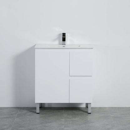 Alpha Free Standing Vanity with soft closing