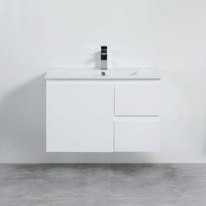 Alpha Wall Hung Vanity with soft closing