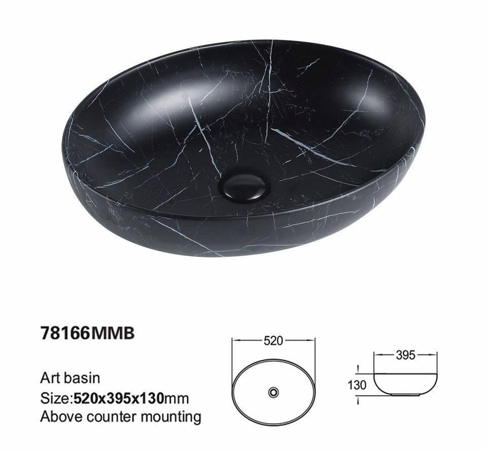 Carey Fine Ceramic Above Counter Basin