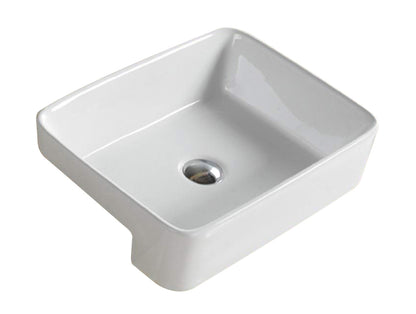 Kliff Fine Ceramic Semi Ress Basin NTH
