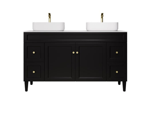 Harold Federation Free Standing Cabinet Matte Black LK-FH154L-MB