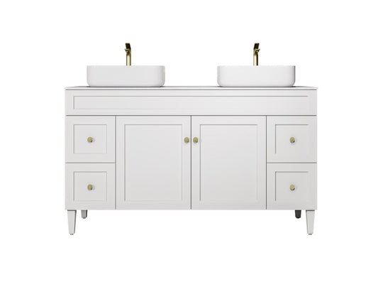 Harold Federation Free Standing Cabinet Matte White LK-FH154L-MW