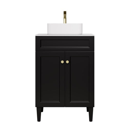 Harold Federation Free Standing Cabinet Matte Black LK-FH64L-MB