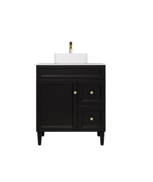 Harold Federation Free Standing Cabinet Matte Black LK-FH74RL-MB