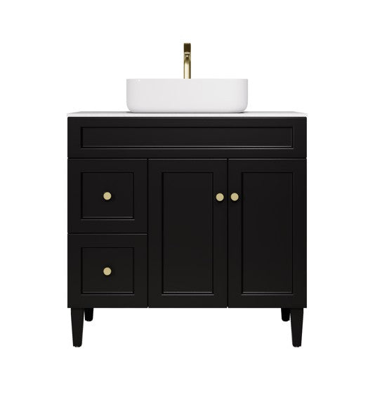Harold Federation Free Standing Cabinet Matte Black LK-FH94LL-MB